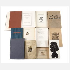 Konvolut Pressendrucke