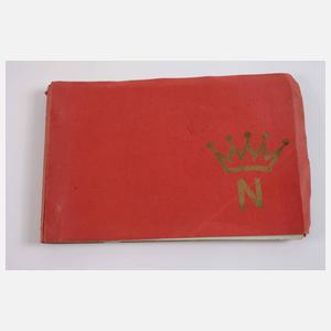 Vier Verkaufskataloge Albert Stahl Porzellan