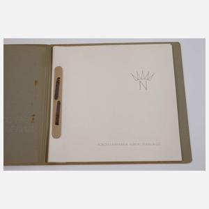 Vier Verkaufskataloge Albert Stahl Porzellan