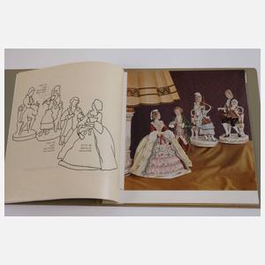 Vier Verkaufskataloge Albert Stahl Porzellan