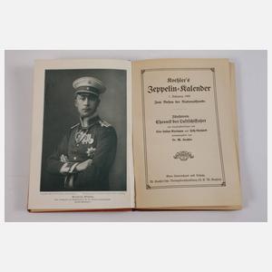 Zeppelin-Kalender und Eintrittskarten