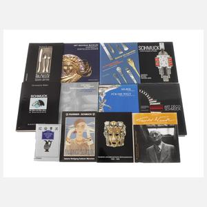 Konvolut Fachliteratur Besteck und Schmuck