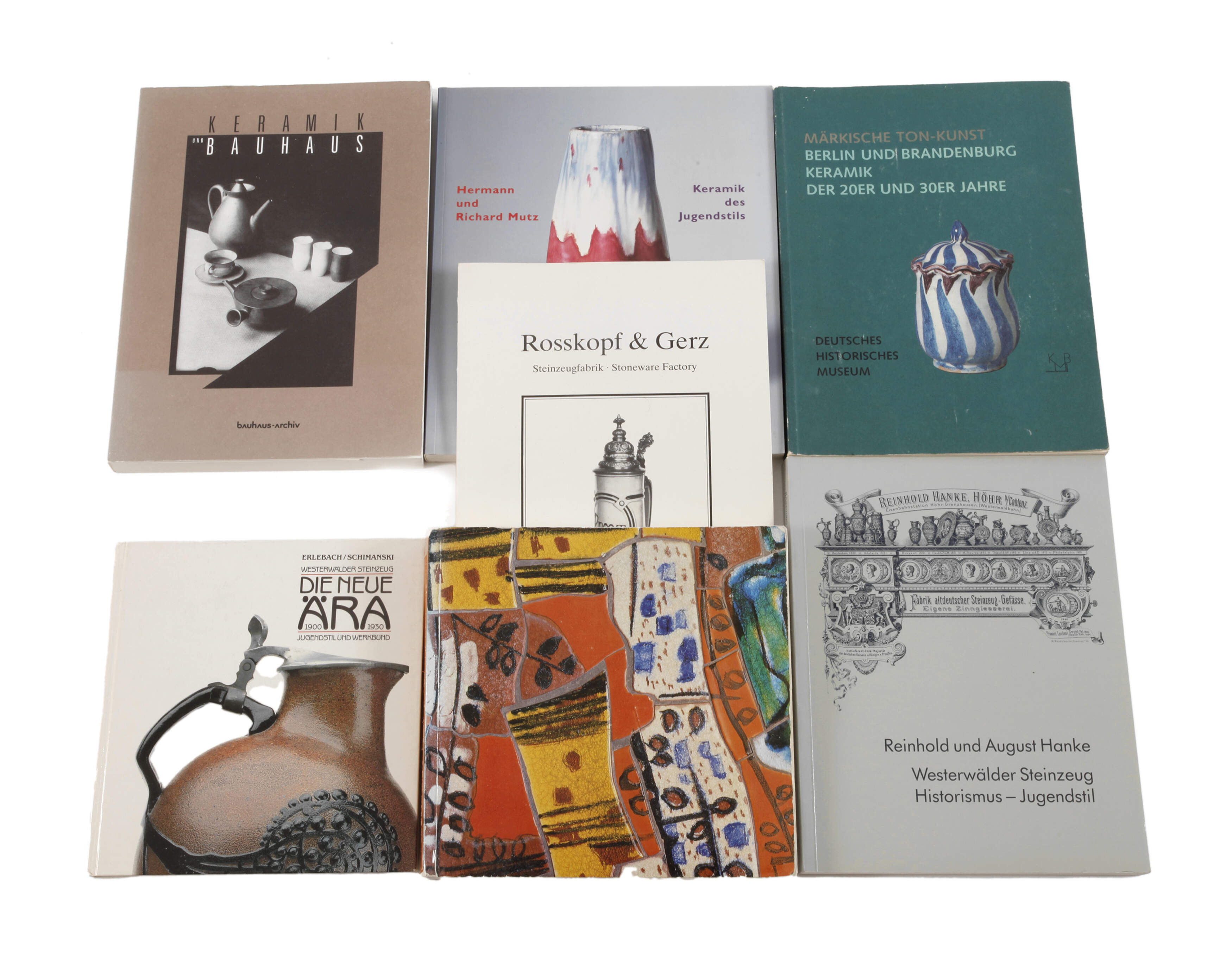 Konvolut Fachliteratur Keramik