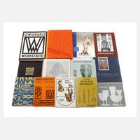 Konvolut Fachliteratur Wien und Wiener Werkstätte111