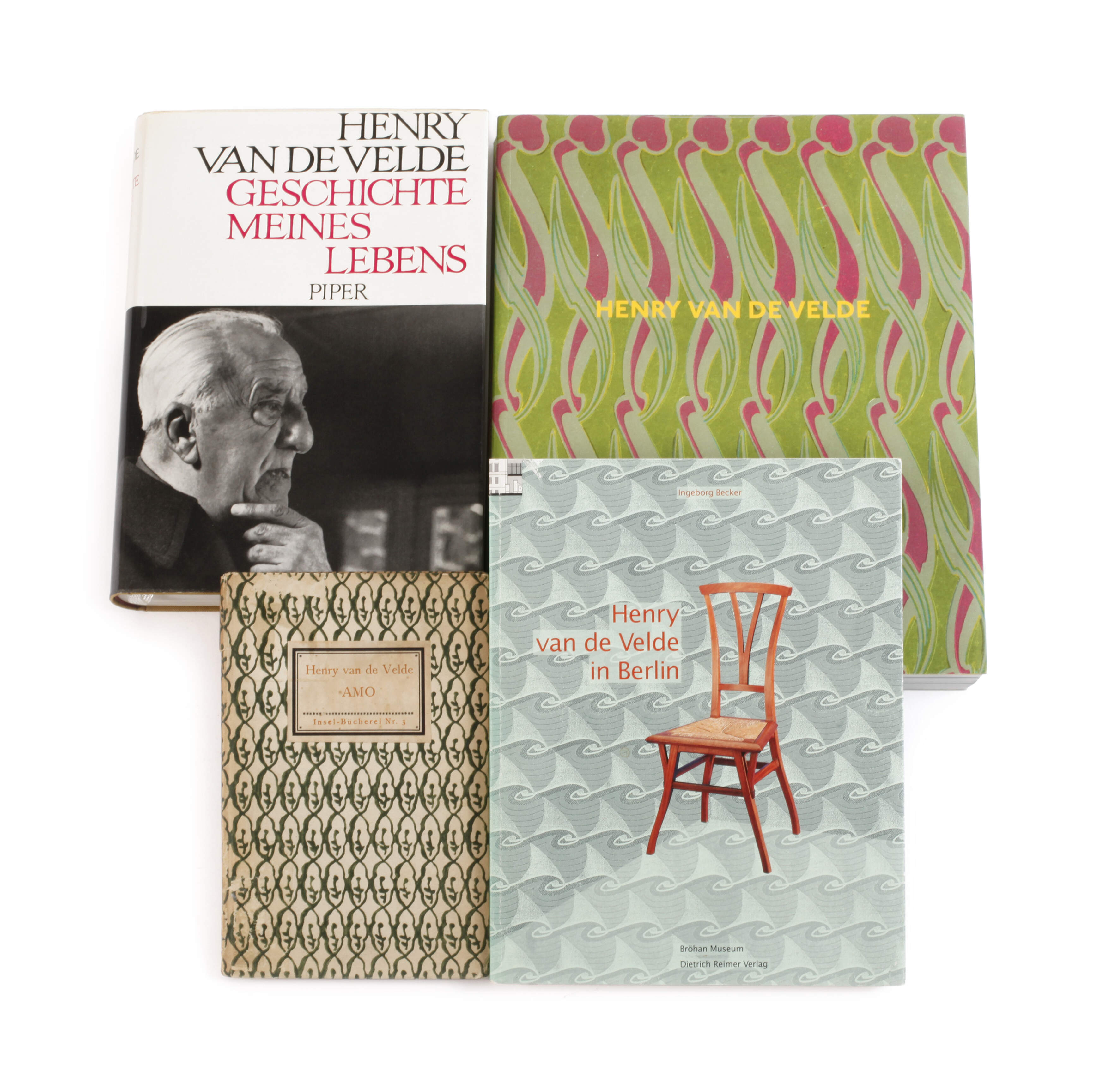 Henry van de Velde vier Bücher
