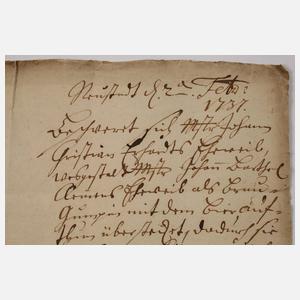 Zwei Briefe Brauereibedarf Sachsen