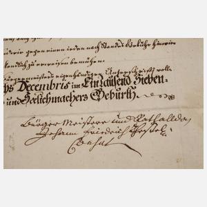 Geburtsurkunde Grimma