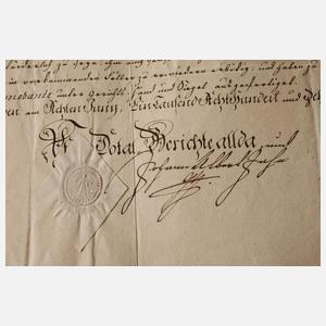 Geburtsurkunde Döben