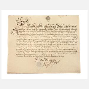 Geburtsurkunde Döben