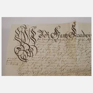 Konvolut historische Dokumente