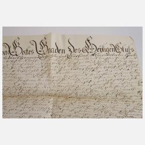 Konvolut historische Dokumente