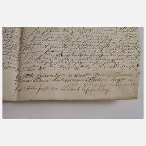 Konvolut historische Dokumente