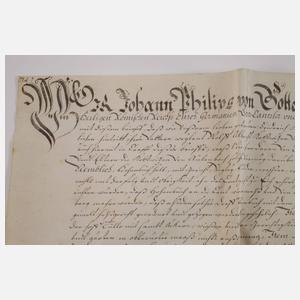 Konvolut historische Dokumente