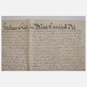 Konvolut historische Dokumente