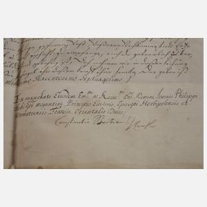 Konvolut historische Dokumente