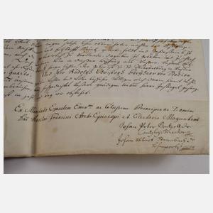 Konvolut historische Dokumente