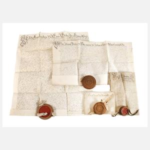 Konvolut historische Dokumente