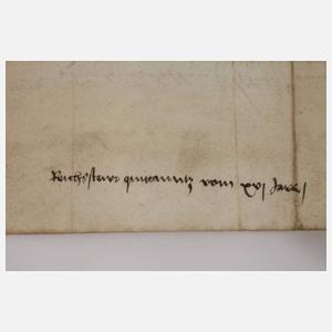 Verzicht über Reichssteuer Stadt Schwäbisch Hall