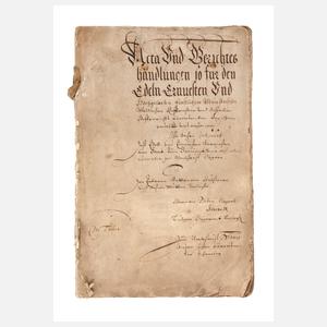 Acta von Plettenberg