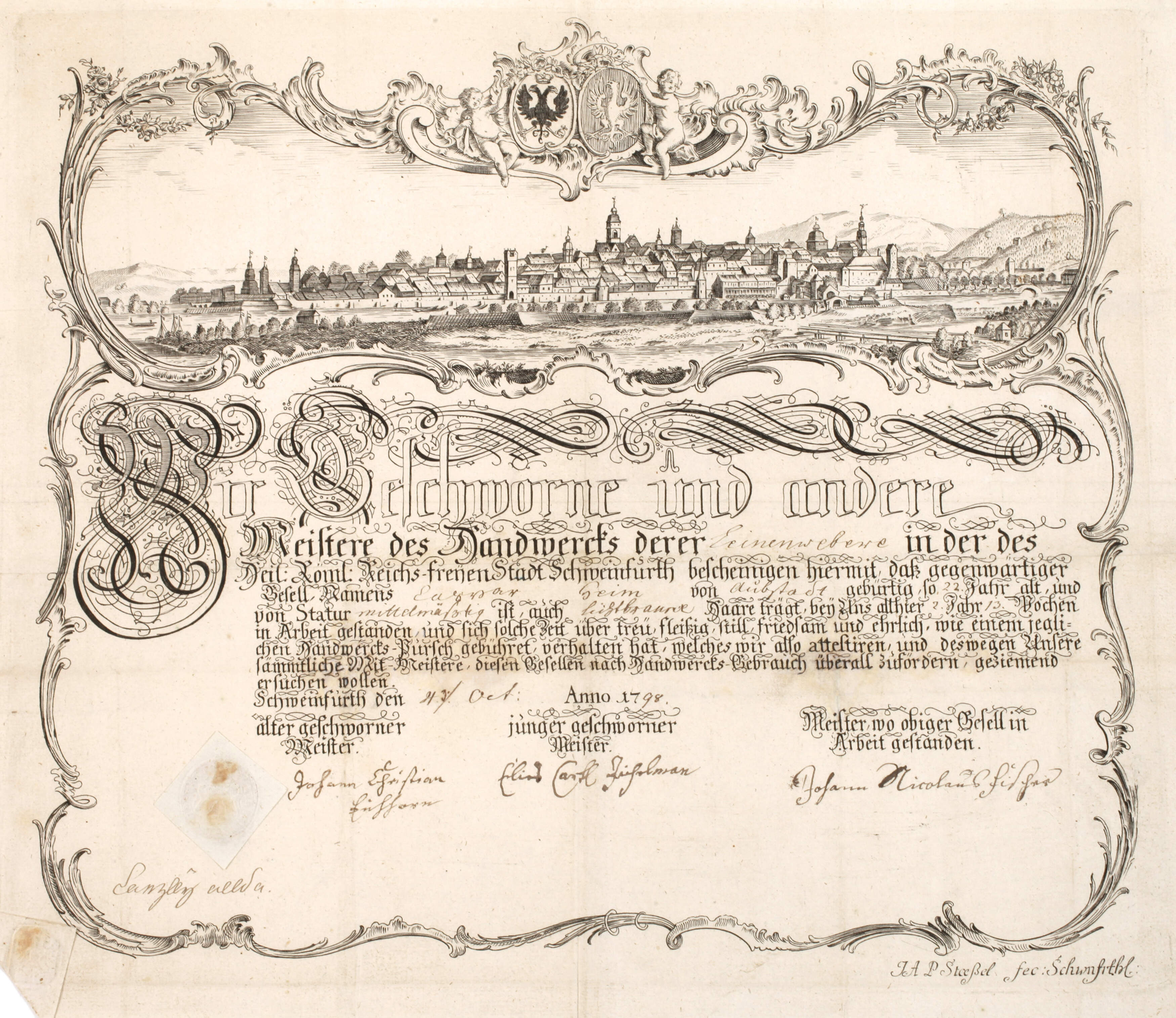 Gesellenbrief Schweinfurt