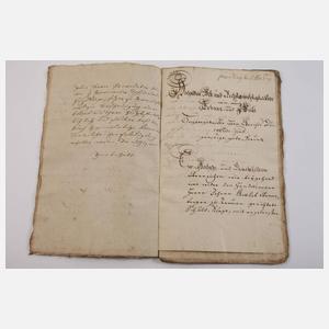 Posten historische Dokumente Feilitzsch & Treuen