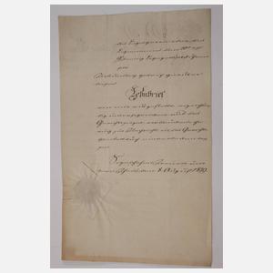 Posten historische Dokumente Feilitzsch & Treuen