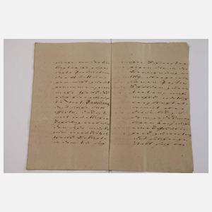 Konvolut historische Belege Sachsen