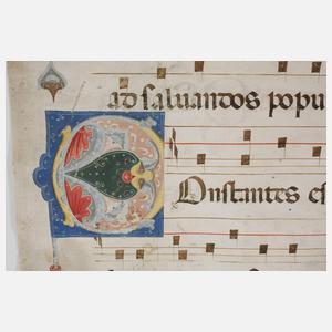 Antiphonarblatt