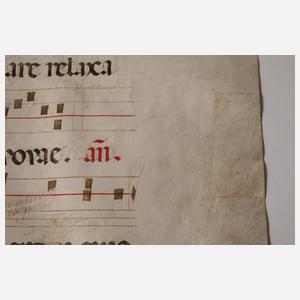 Antiphonarblatt