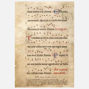 Antiphonarblatt