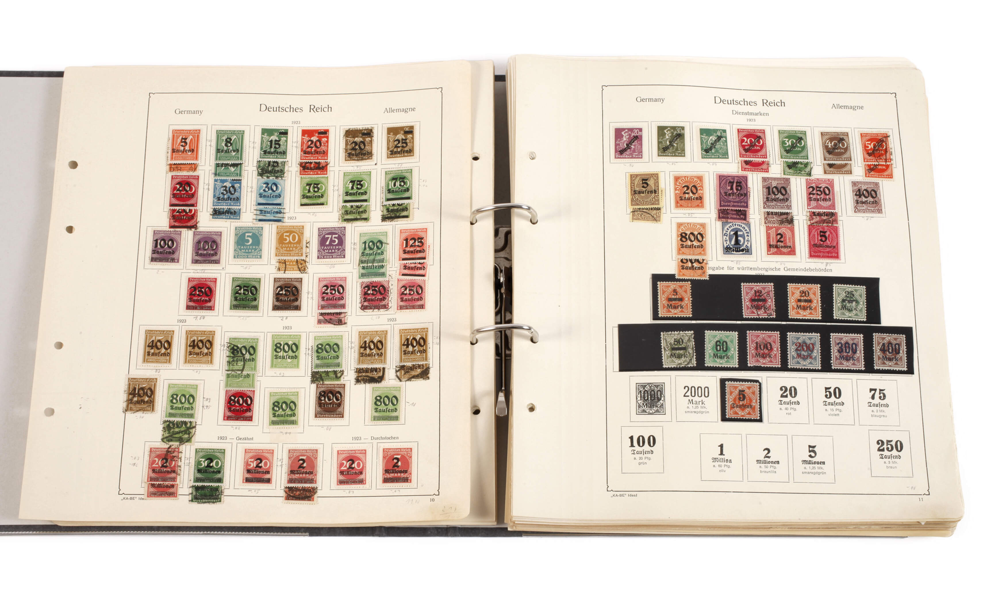 Briefmarkensammlung Deutsches Reich