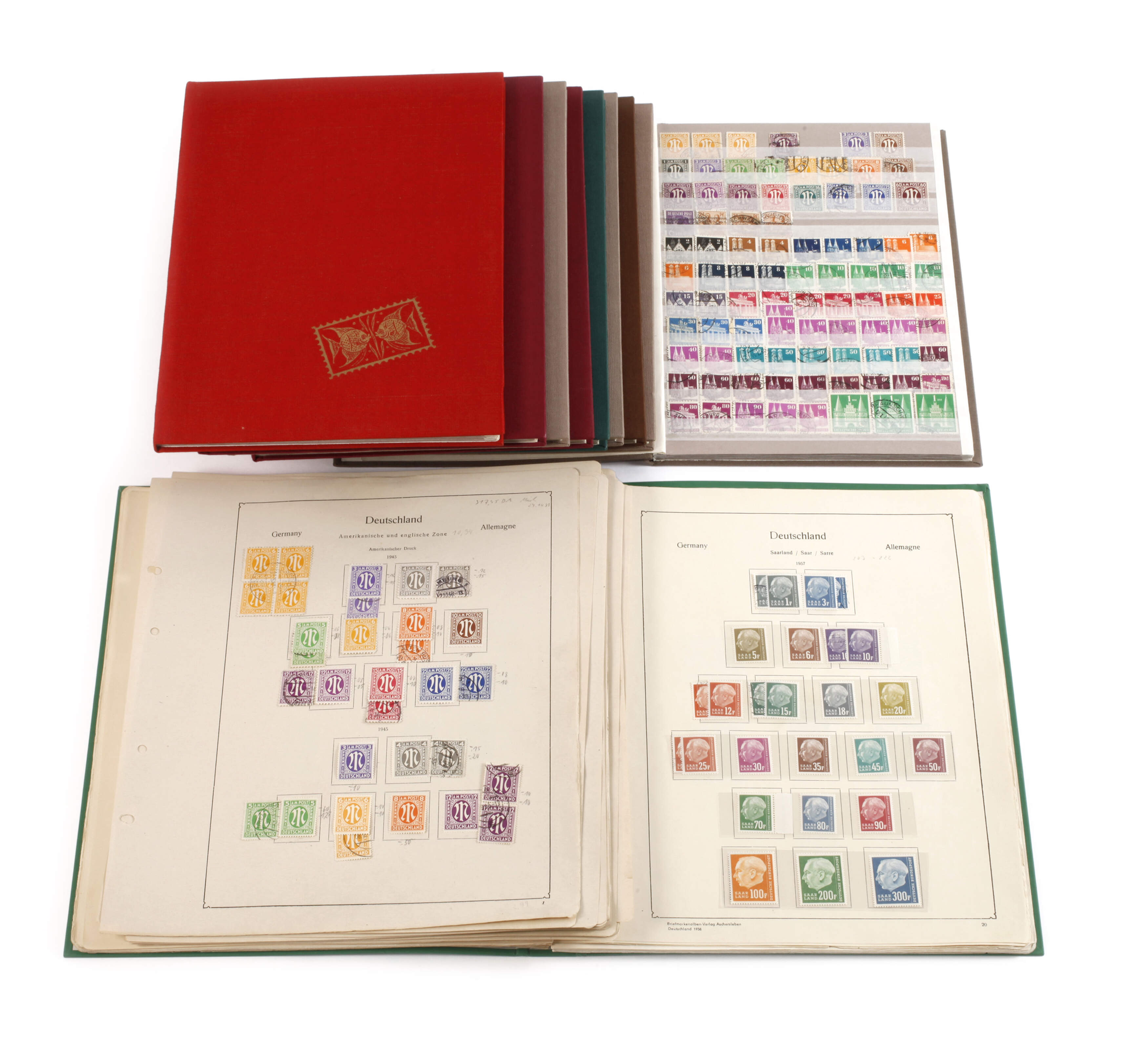 Briefmarkensammlung Besatzungszonen und DDR