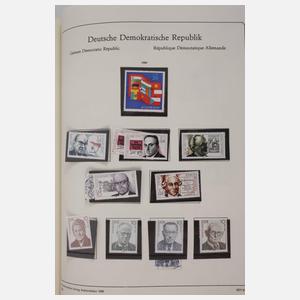 Briefmarkensammlung DDR und BRD