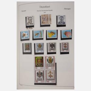 Briefmarkensammlung DDR und BRD