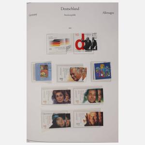 Briefmarkensammlung DDR und BRD