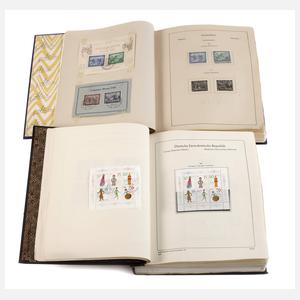 Briefmarkensammlung DDR und BRD