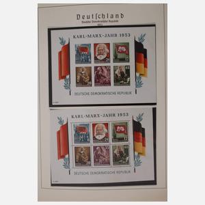 Briefmarkensammlung DDR