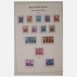 Briefmarkensammlung DDR