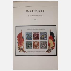 Briefmarkensammlung DDR