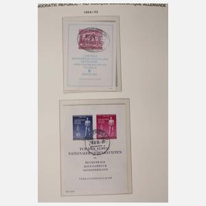 Briefmarkensammlung DDR