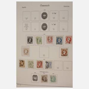 Briefmarkensammlung Österreich
