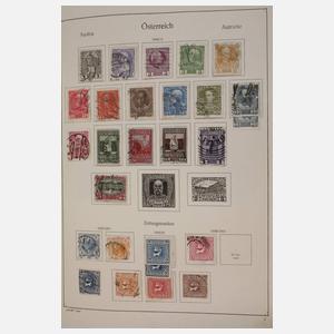Briefmarkensammlung Österreich