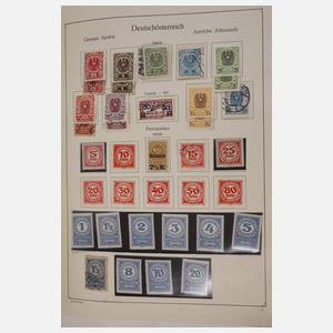 Briefmarkensammlung Österreich
