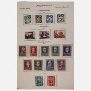 Briefmarkensammlung Österreich