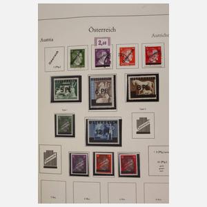 Briefmarkensammlung Österreich