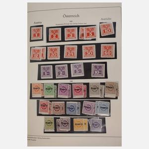 Briefmarkensammlung Österreich