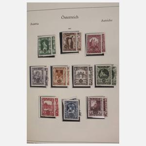 Briefmarkensammlung Österreich