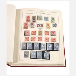 Briefmarkensammlung Österreich