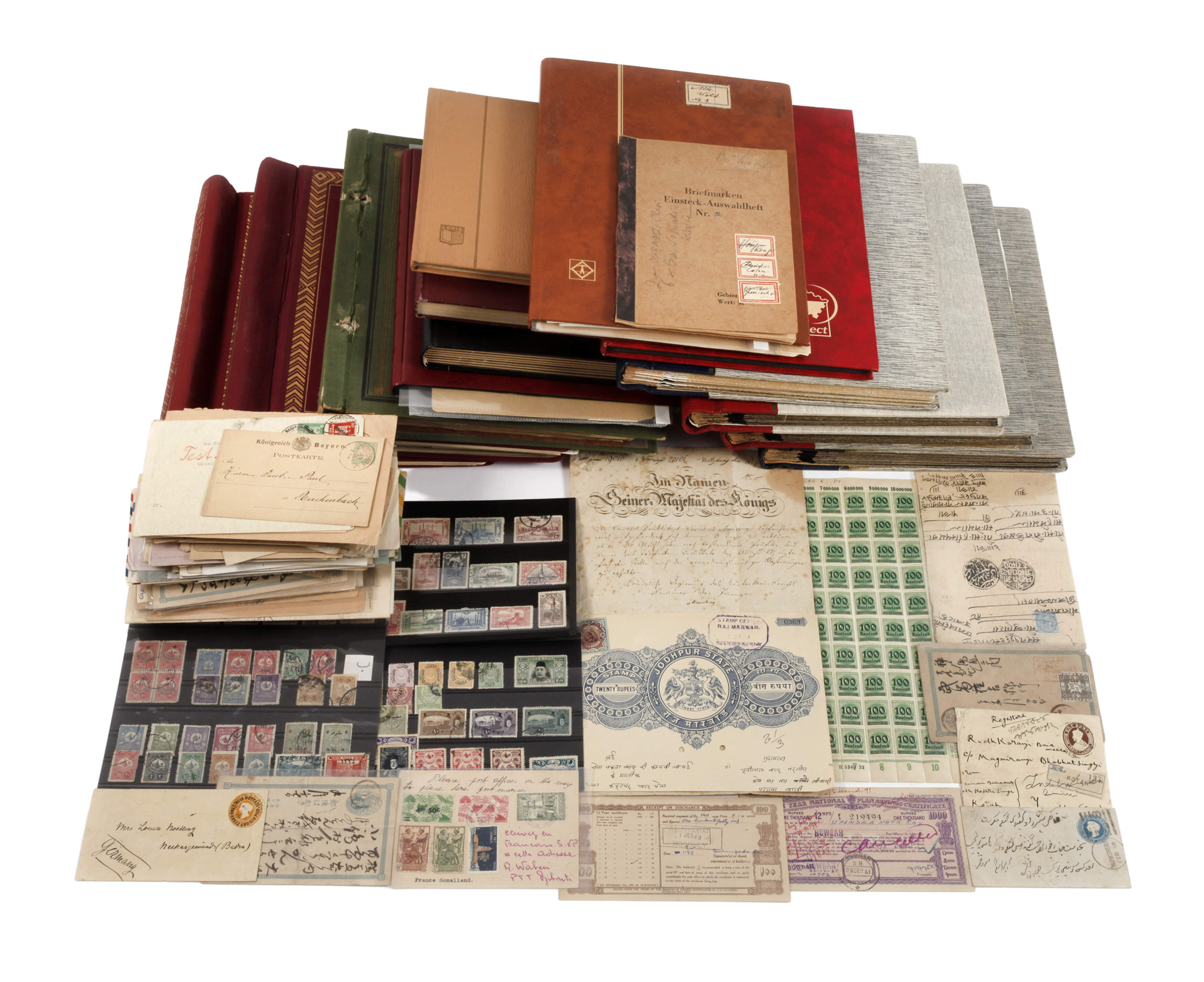 Große Briefmarkensammlung Europa und Welt