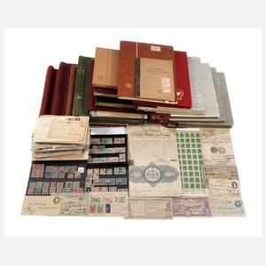 Große Briefmarkensammlung Europa und Welt